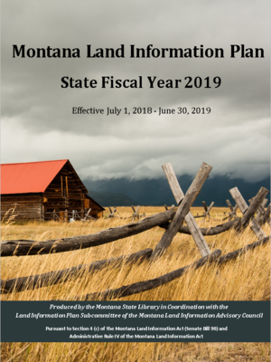 cover image of Montana Land Information Plan